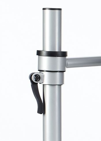Pluto Single Monitor Arm (White)  EWP Ergonomic Workstation Products